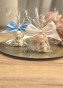 Mydełko mały miś w celofanie ze wstążką na PODZIĘKOWANIA - baby shower - it's a girl / it's a boy - gender reveal, narodziny dziecka, podziękowanie