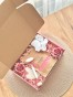 Box prezentowy na urodziny, panieński, dla panny młodej/świadkowej, dla przyszłej mamy na baby shower, dla niej, dla przyjaciółki, dla dziewczyny, upominek - gumka Scrunchie, roler i masażer Gua Sha, sól do kąpieli Wieliczka