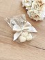 Mydełka serduszka w celofanie ze wstążką na PODZIĘKOWANIA - ślub, panieński, baby shower, chrzciny, chrzest, dla nauczycieli, urodziny, uroczystości, podziękowanie, I komunia święta