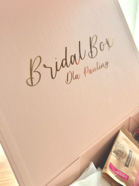 BridalBox - box prezentowy dla Panny Młodej PREMIUM - prezent na ślub, panieński