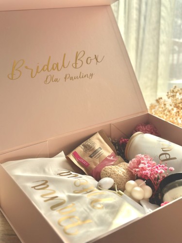 BridalBox - box prezentowy dla Panny Młodej PREMIUM - prezent na ślub, panieński
