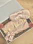 BridesmaidBox - box prezentowy dla Świadkowej - personalizowany szlafrok, opaska na oczy, gumka Scrunchie - podziękowanie, prezent, zapytanie o świadkowanie, panieński, ślub