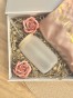 BridesmaidBox - box prezentowy dla Świadkowej - personalizowany szlafrok, kubek z bambusową pokrywką i szklaną rurką- podziękowanie, prezent, zapytanie o świadkowanie, panieński, ślub