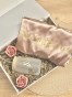 BridesmaidBox - box prezentowy dla Świadkowej - personalizowany szlafrok, kubek z bambusową pokrywką i szklaną rurką- podziękowanie, prezent, zapytanie o świadkowanie, panieński, ślub