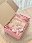Box prezentowy na urodziny, panieński, dla panny młodej/świadkowej, dla przyjaciółki, dla dziewczyny, dla niej, upominek - kieliszek, gumka Scrunchie, sól do kąpieli Wieliczka