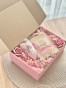 Box prezentowy na urodziny, panieński, dla panny młodej/świadkowej, dla przyjaciółki, dla dziewczyny, dla niej, upominek - kieliszek, gumka Scrunchie, sól do kąpieli Wieliczka