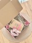 Box prezentowy na urodziny, panieński, dla panny młodej/świadkowej, dla przyjaciółki, dla dziewczyny, dla niej, upominek - kieliszek, gumka Scrunchie, sól do kąpieli Wieliczka